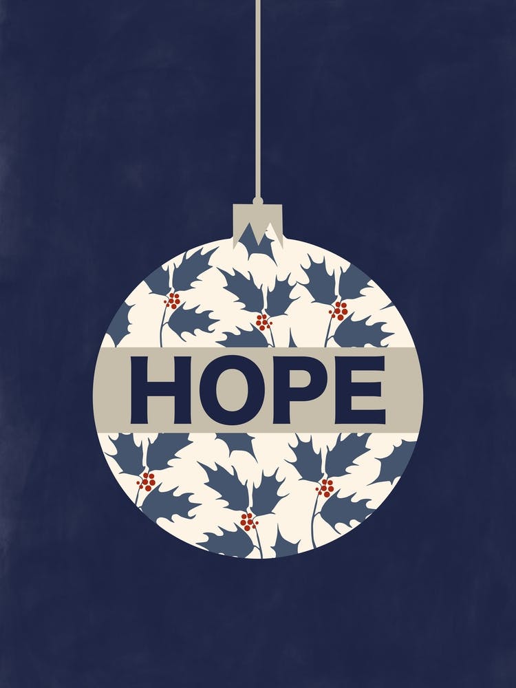 Hope Christmas Ornament