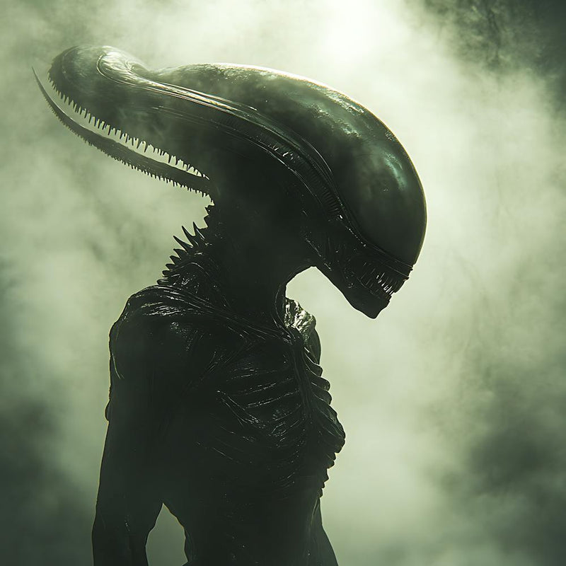Alien Emerging From Shadows 3