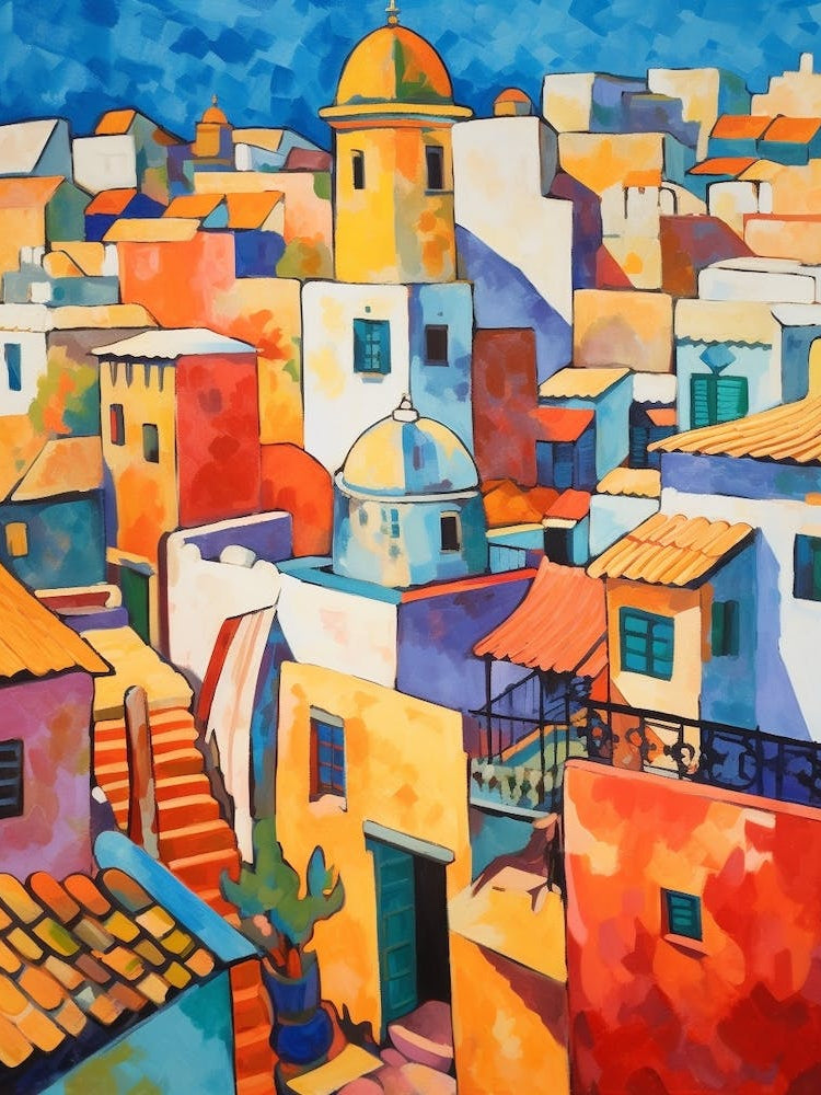 Essaouira Morocco 1 Fauvist Painting