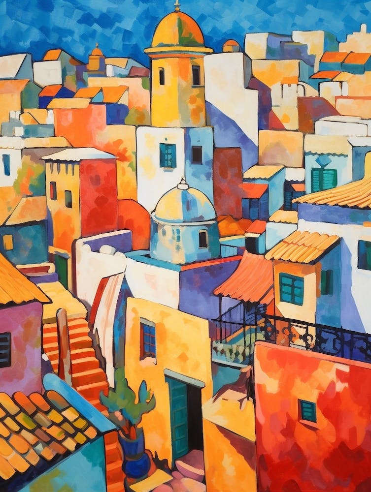 Essaouira Morocco 1 Fauvist Painting