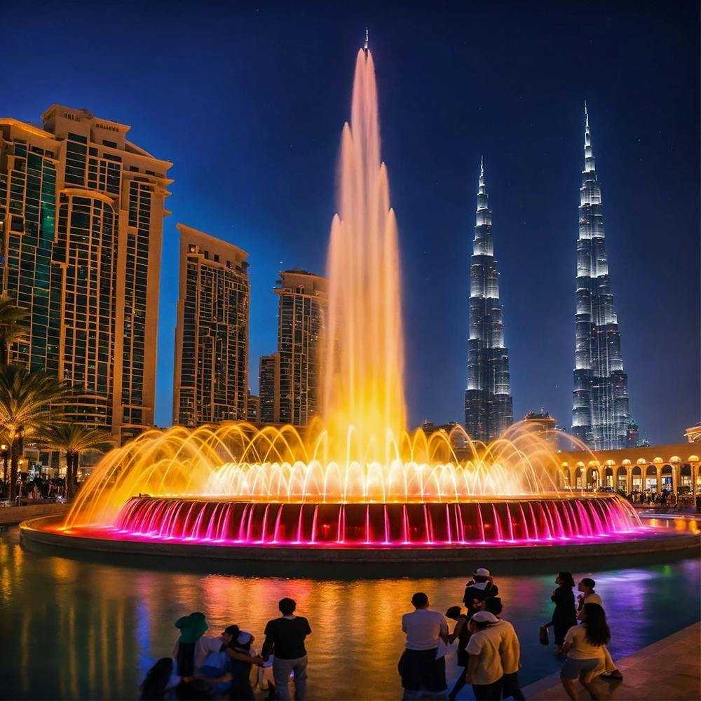 Fountain In Dubai