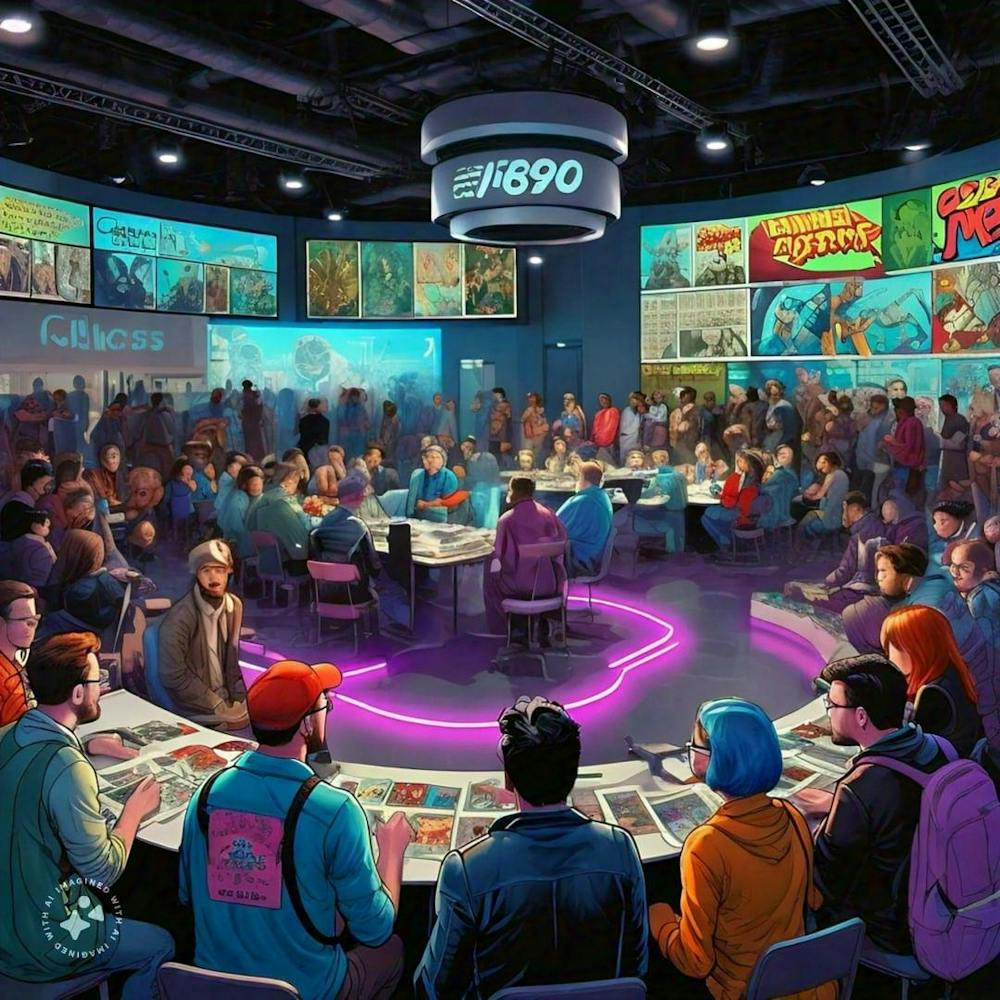 Comic Book Convention in 2789