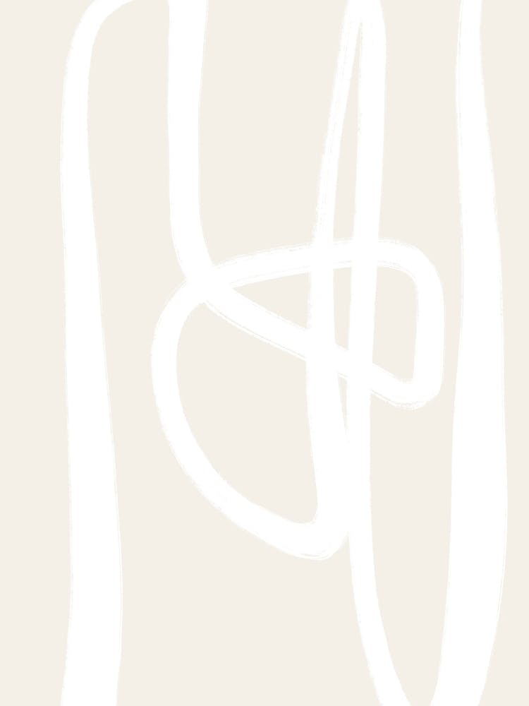 Abstract Line White