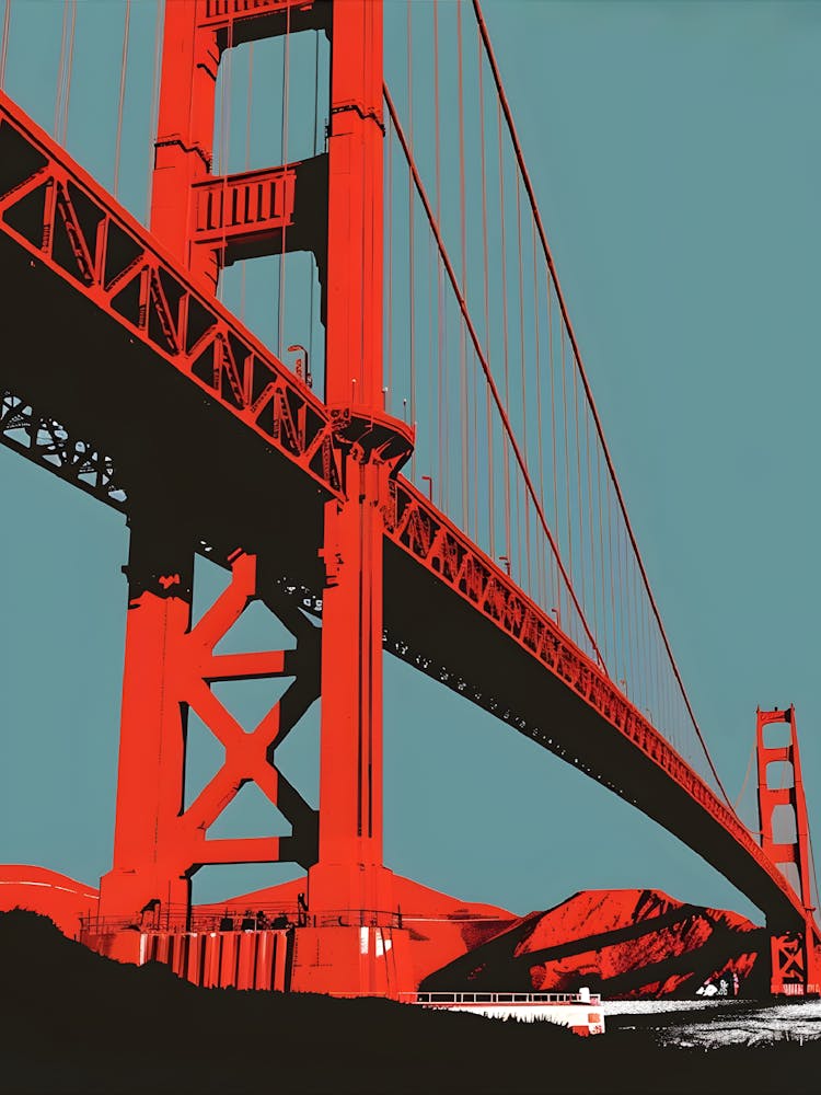 Golden Gate Bridge Canvas Print