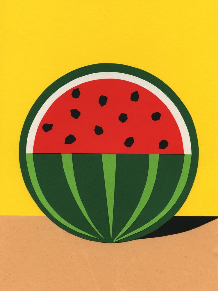 Three Quarter Watermelon