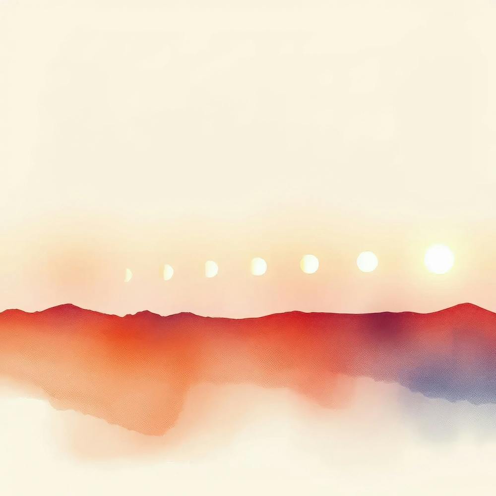 Sunset In The Mountains 65