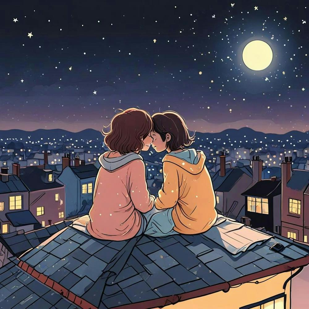 Couple Sitting Together (2)