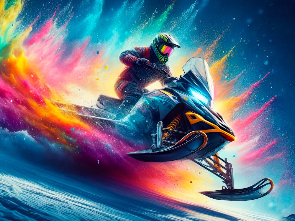 Snowmobile Rider 4