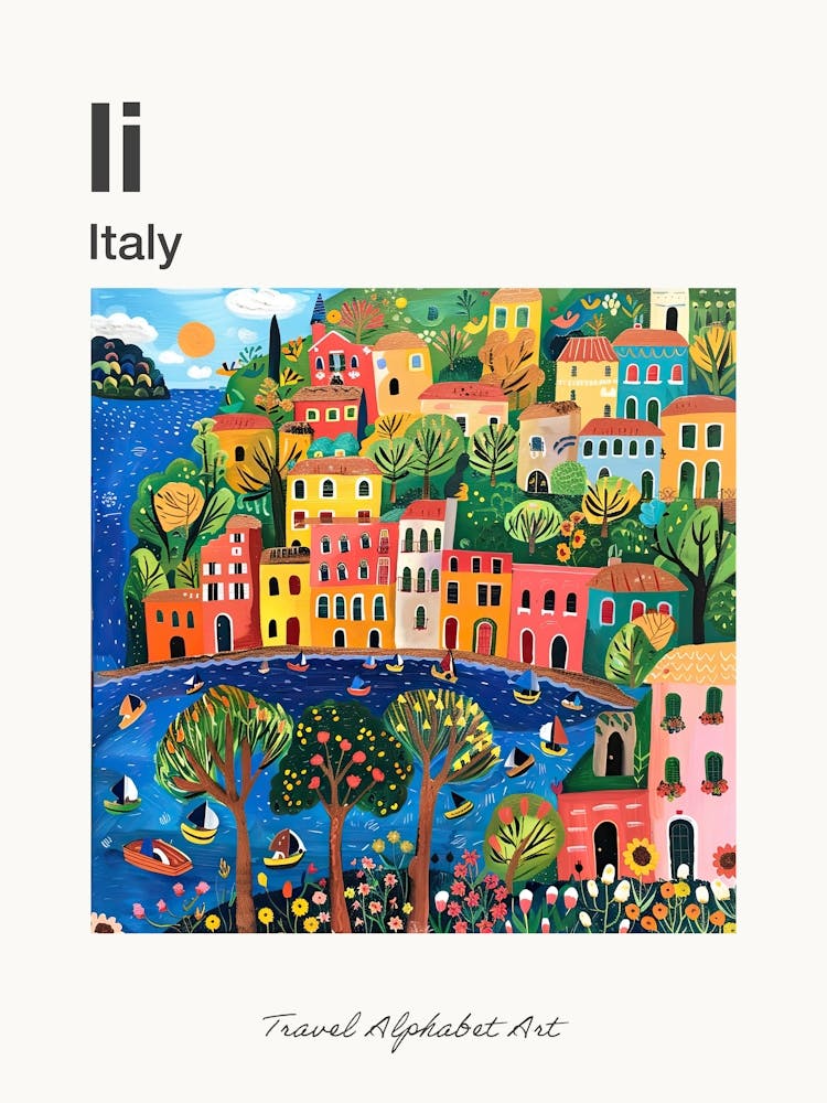 Kids Travel Alphabet  Italy 2