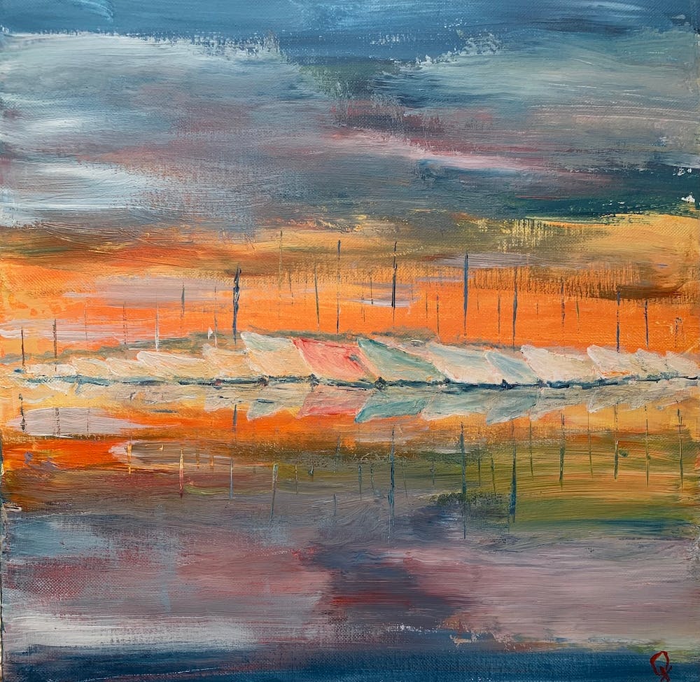 Sunset On The Water