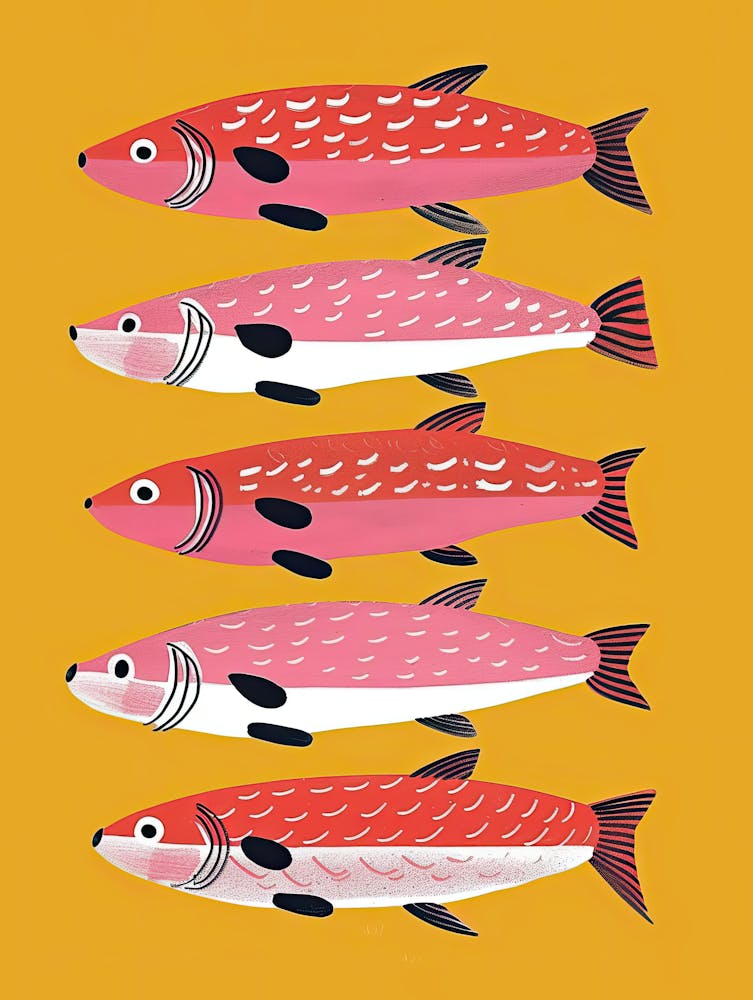 The Water'S Dance Fish Poster