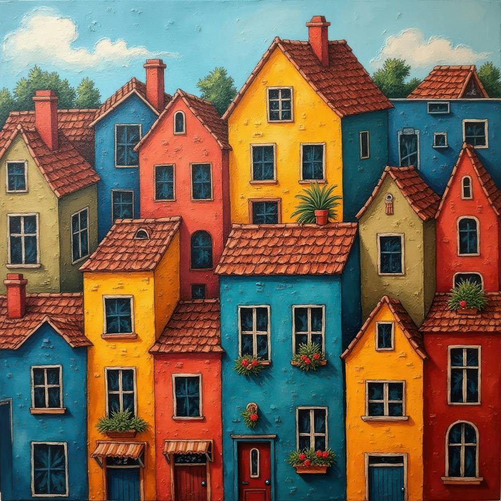 Colorful Houses 3