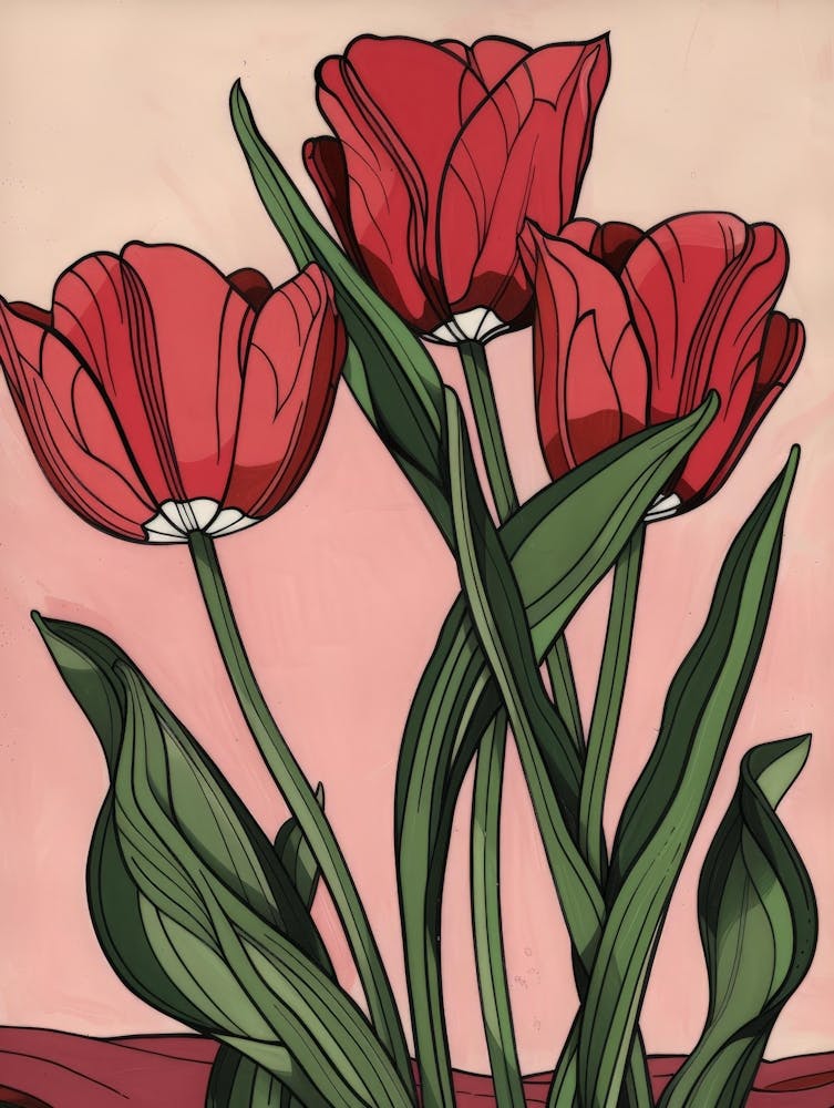 Rote Tulpen 7