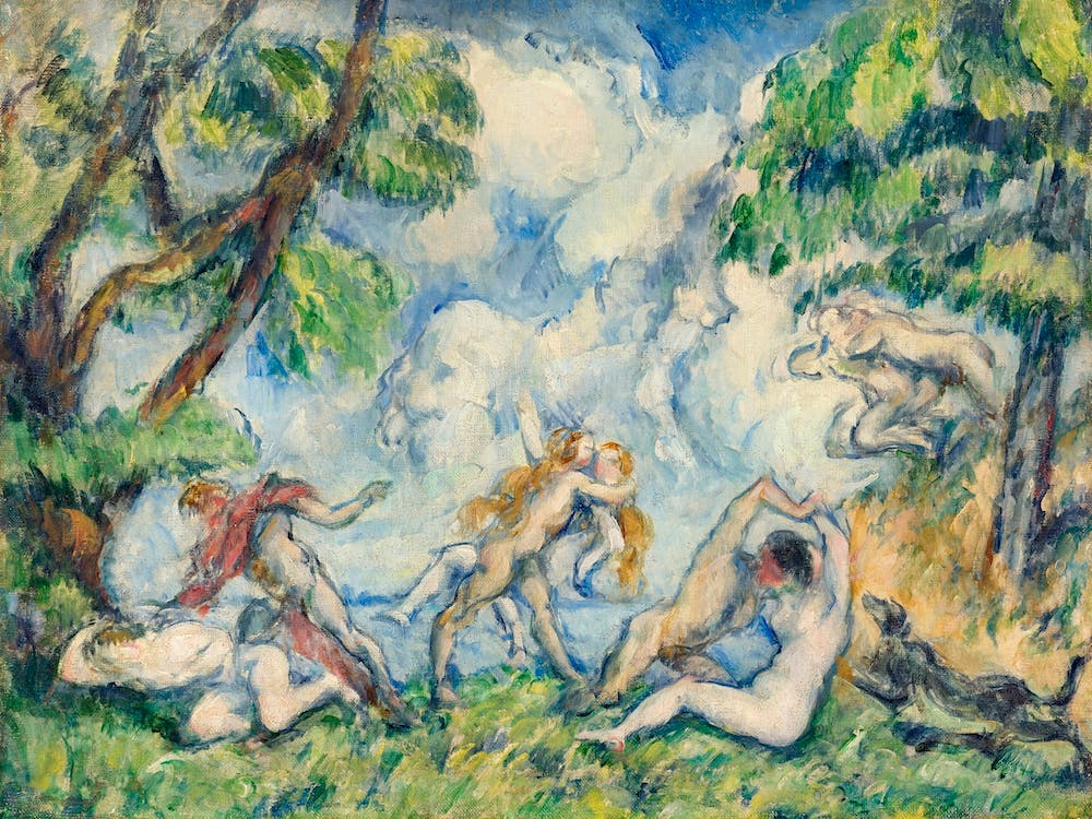 The Battle Of Love, Paul Cézanne