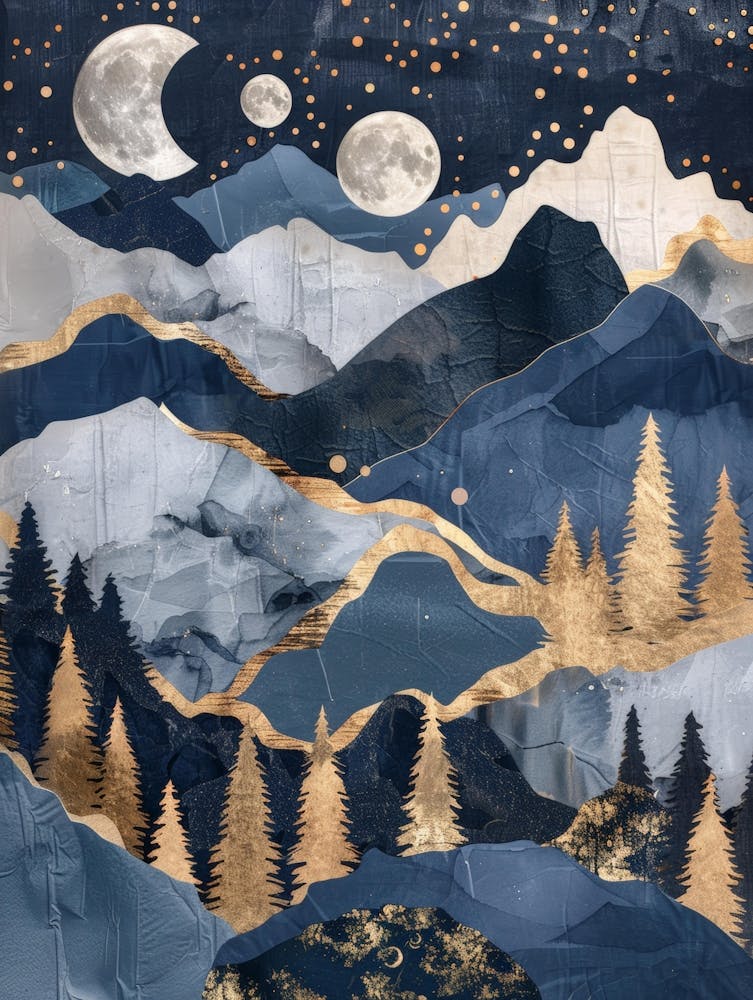 Mountains Canvas Print 3