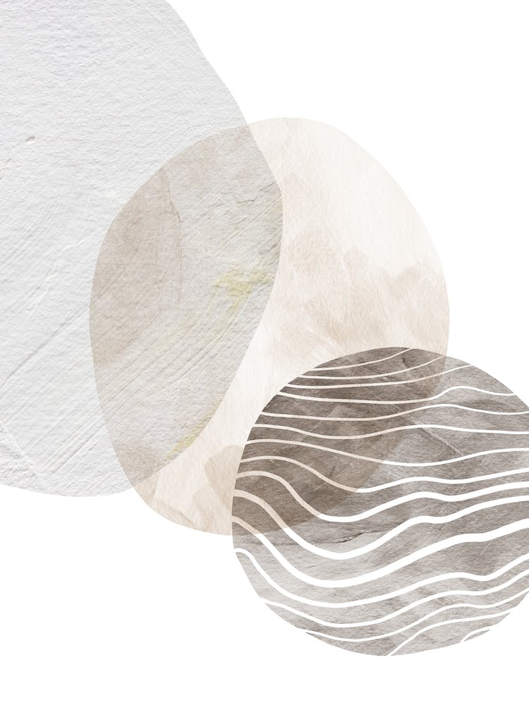 Geometric Pastel Abstract No728c