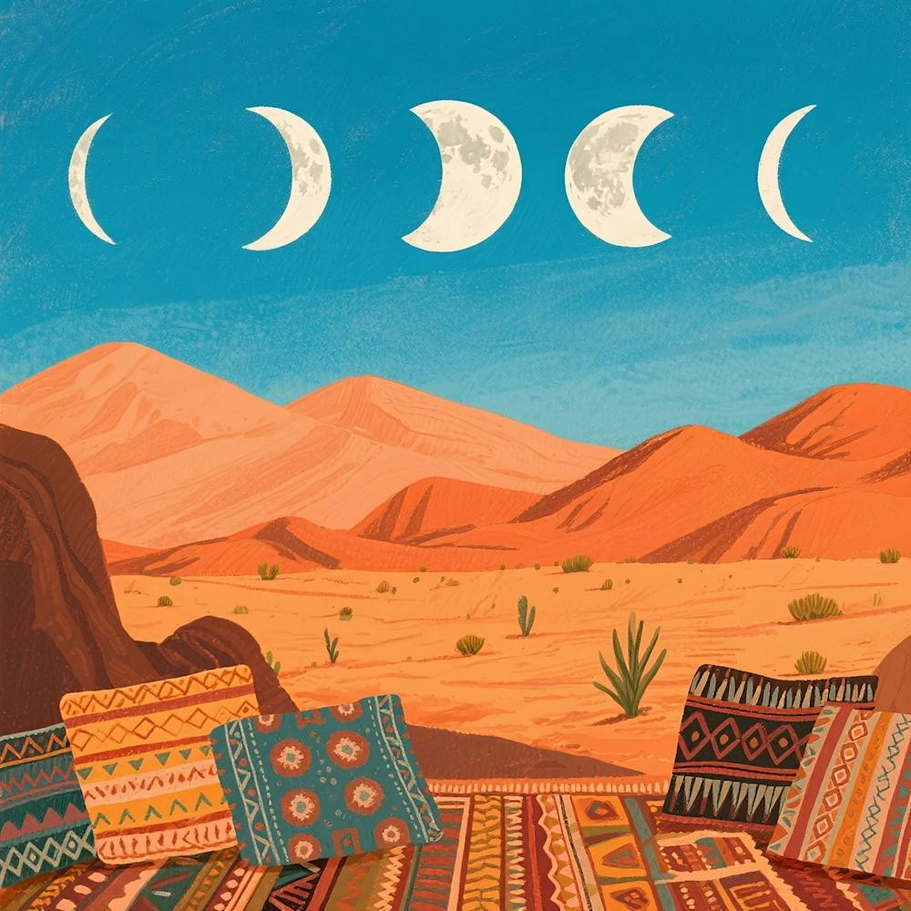 Moons In The Desert