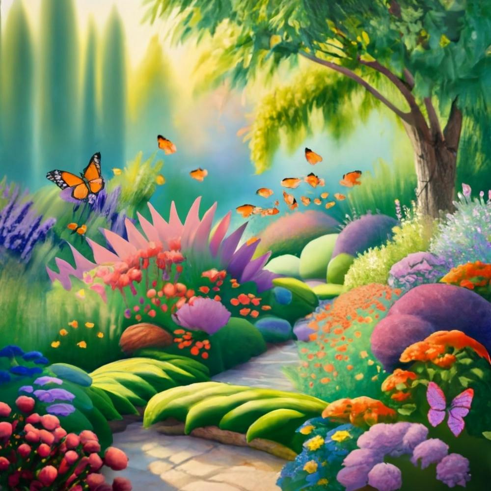 into the garden : Butterfly Garden 1