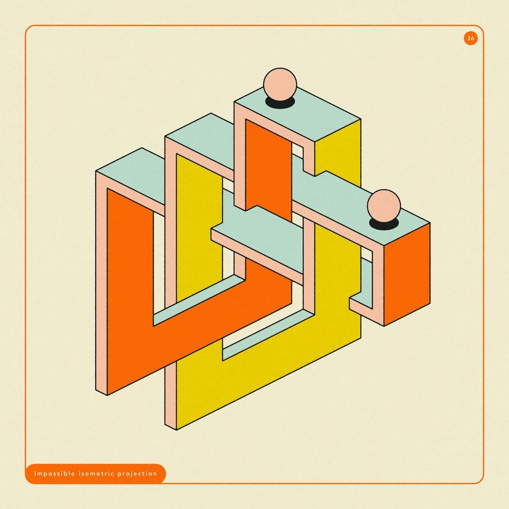 Impossible Geometrics 36 Square