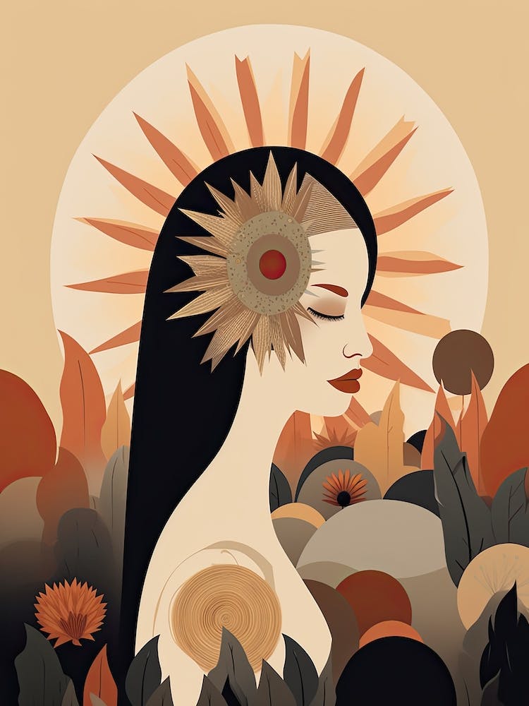 Bloom Body Woman Neutral Colours Boho Style 19