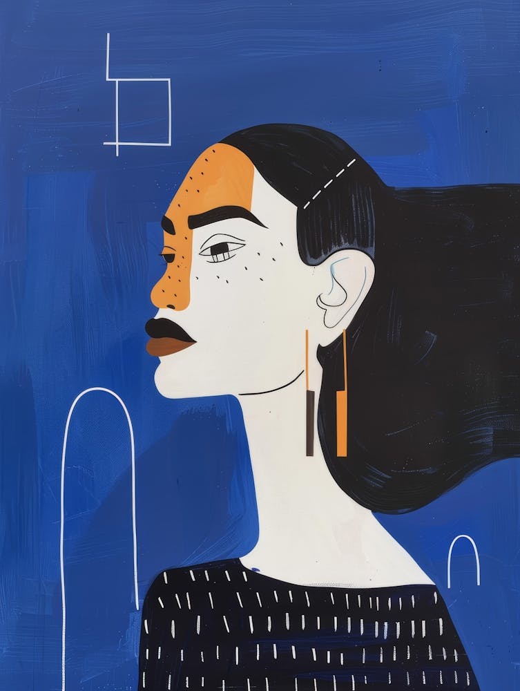 Woman With Earrings 4