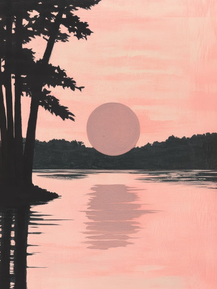 Sunset By The Lake 14