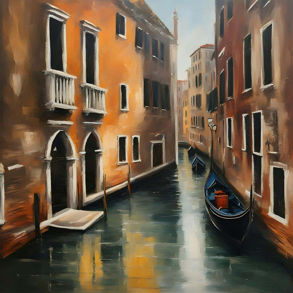 Gondolas In Venice