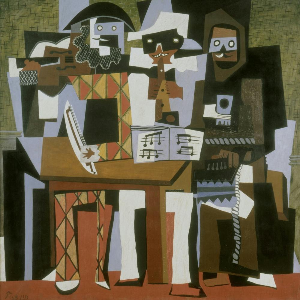 Three Musicians, Pablo Picasso