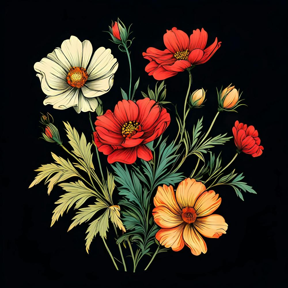 Bouquet Of Flowers 8