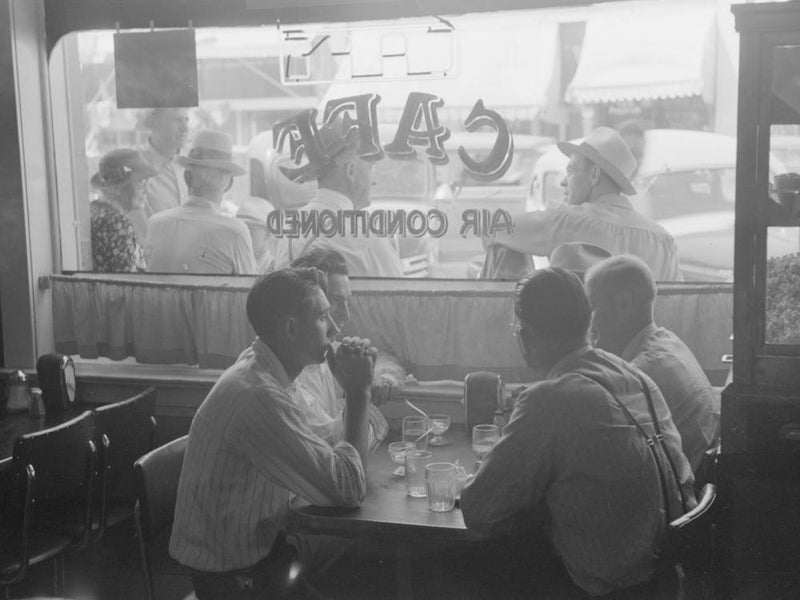 Untitled Photo, Possibly Related To Cold Drinks On Fourth Of July, Vale, Oregon By Russell Lee 1