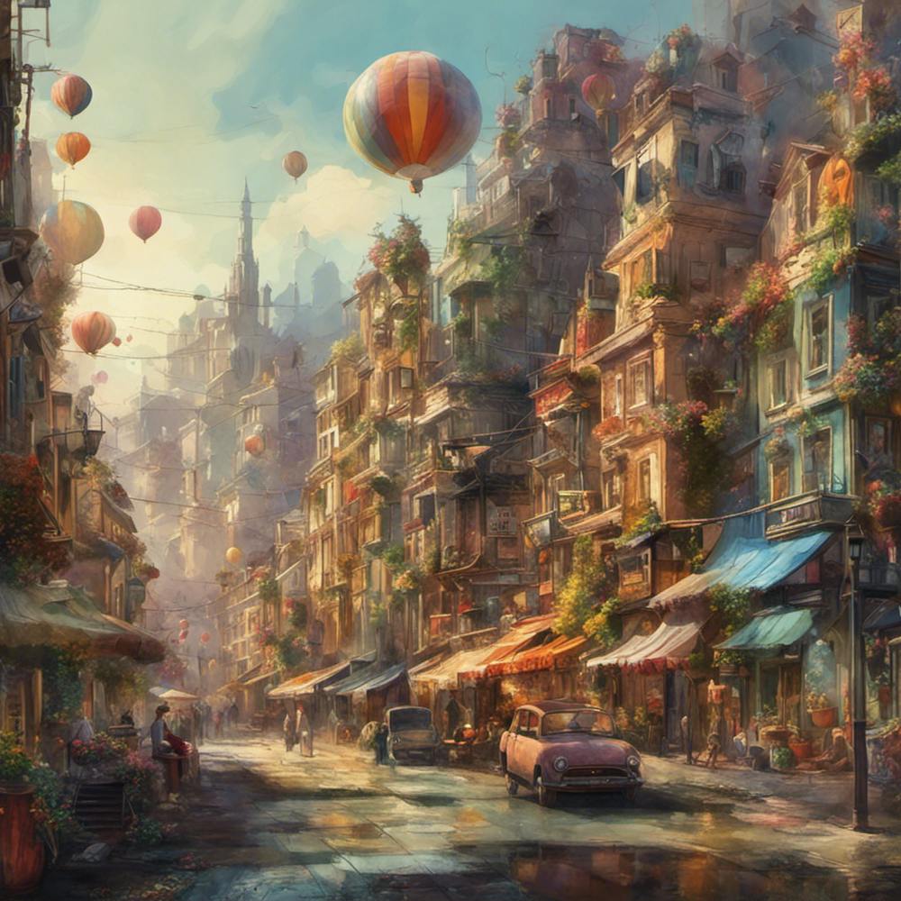 432153 A Beautiful City Decorated With Colour Xl 1024 V1 0