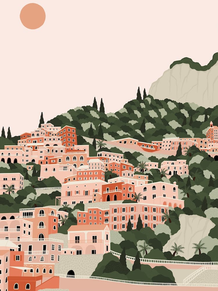 Positano Print