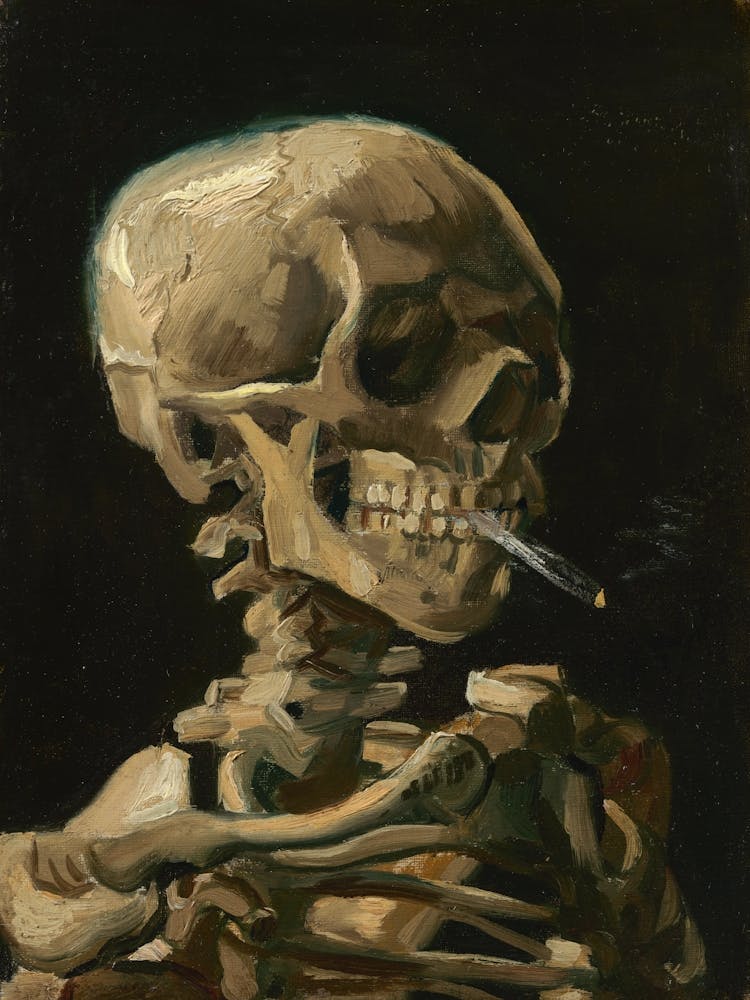 Vintage Moody Skeleton