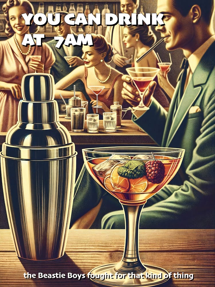 You Can Drink At 7am