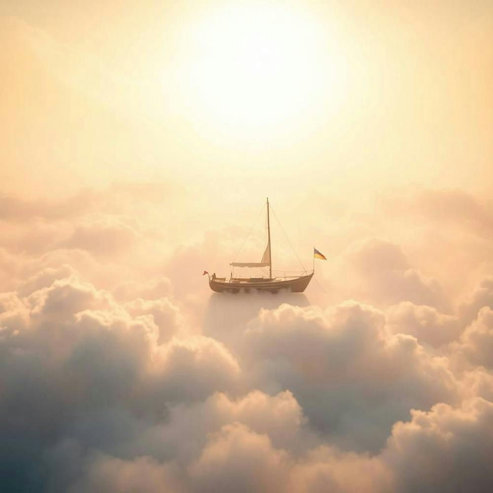 Sailboat In The Clouds