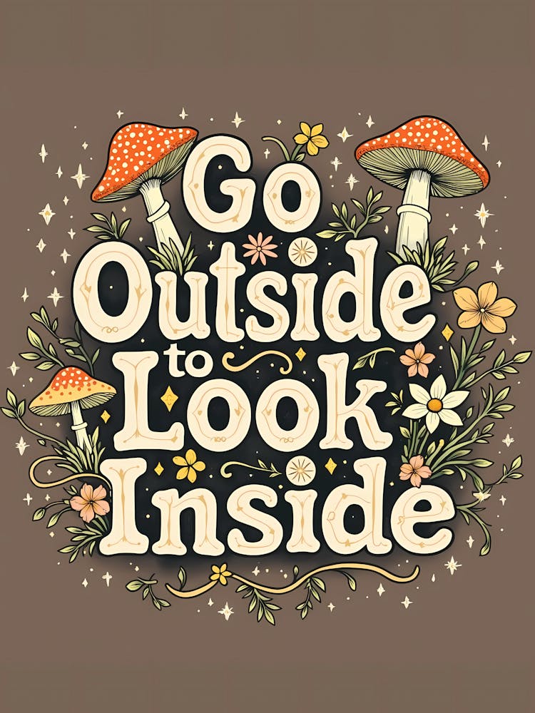Go Outside To Look Inside