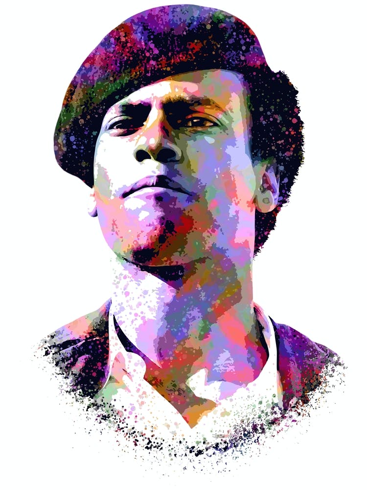 Newton V2 Splash Colorful Art