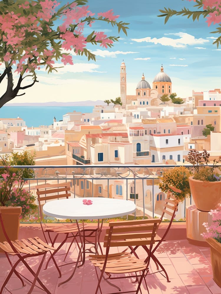 Cadiz Spain 5 Illustration