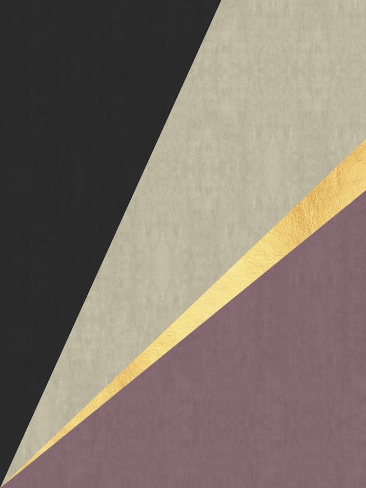 Golden geometric stroke 2