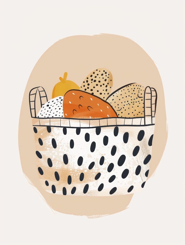 Basket Of Bread 1