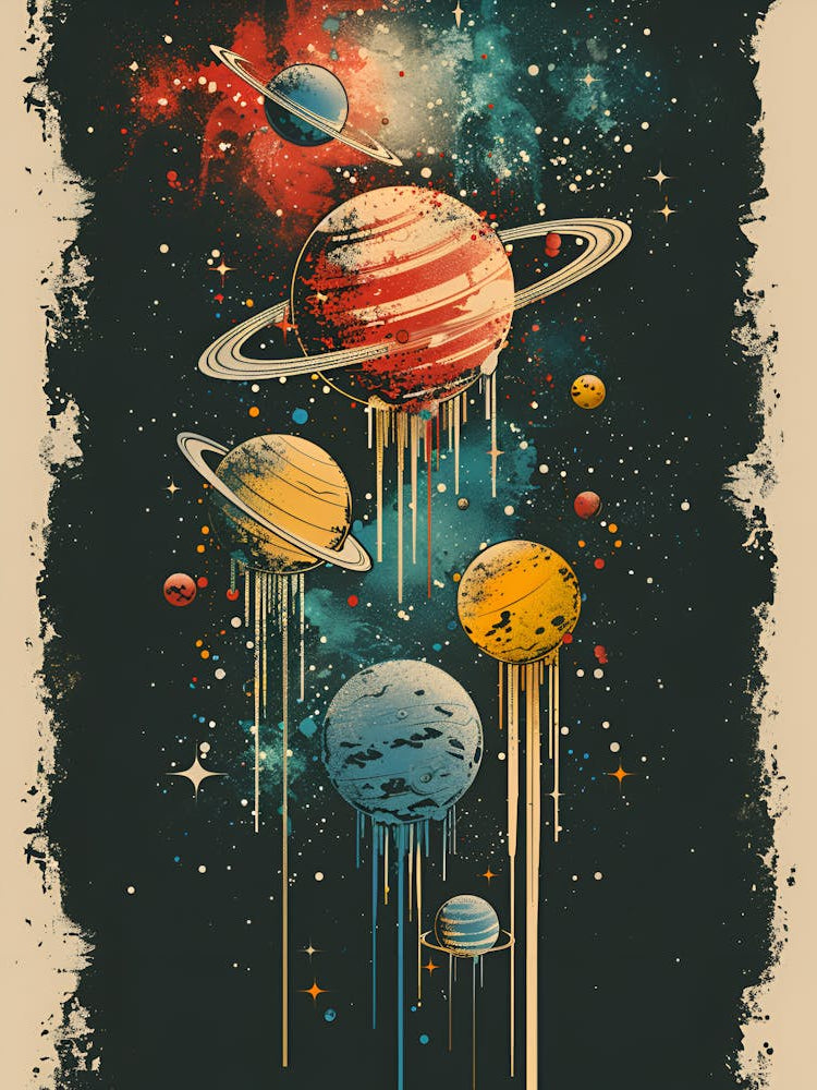 Planets In Space 4