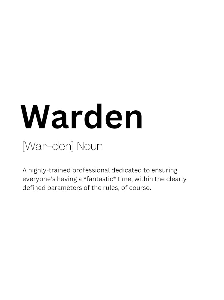 Warden Definition Meaning