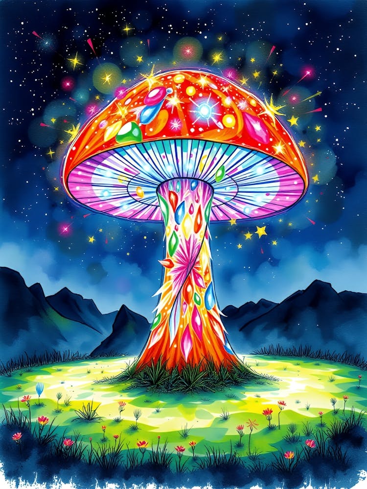 Psychedelic Mushroom