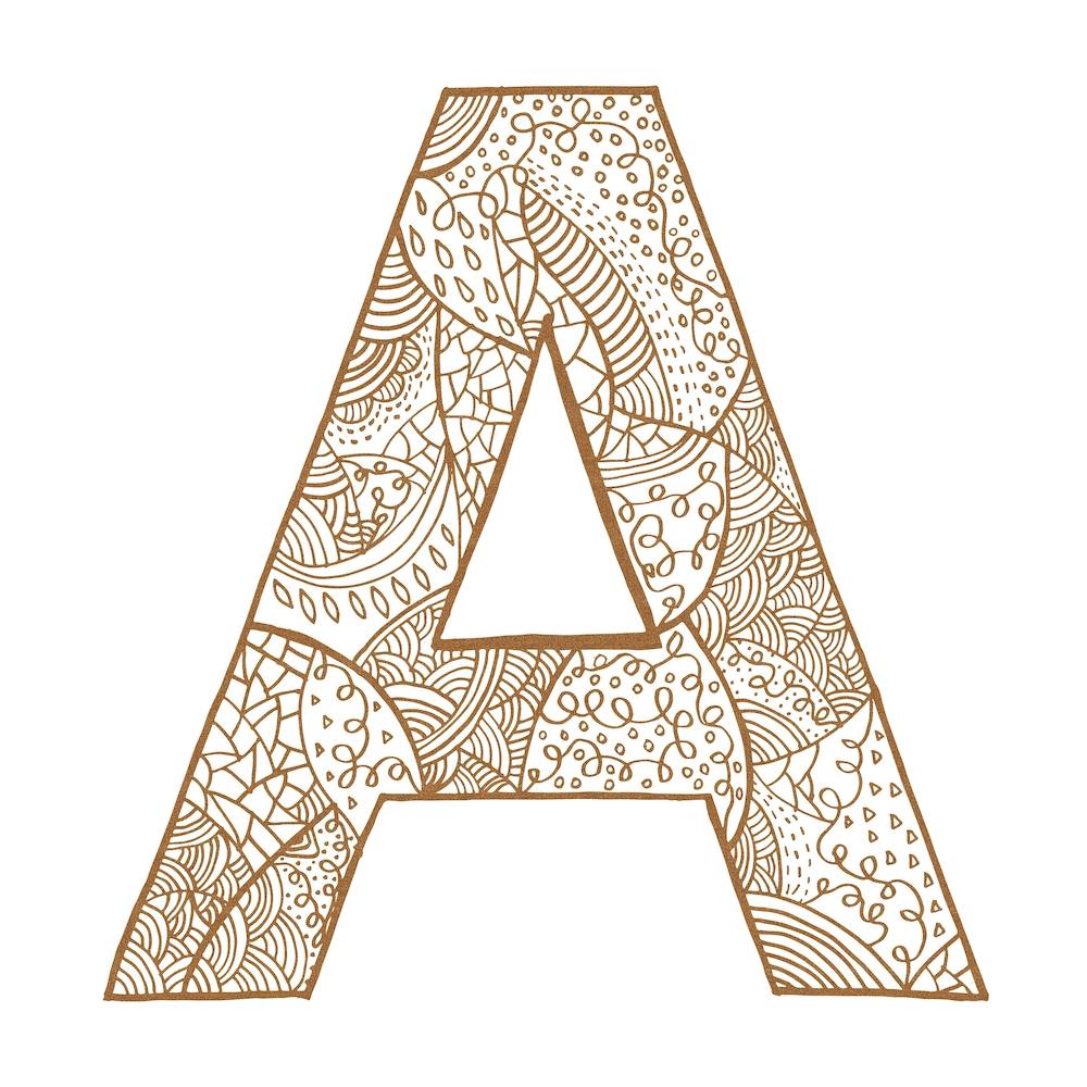 Letter A