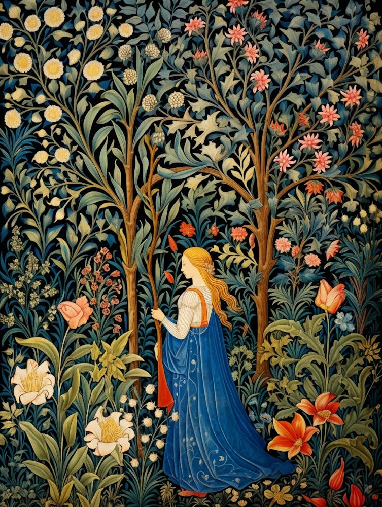 Lady In The Woods