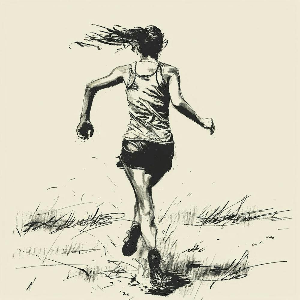 Runner In The Field