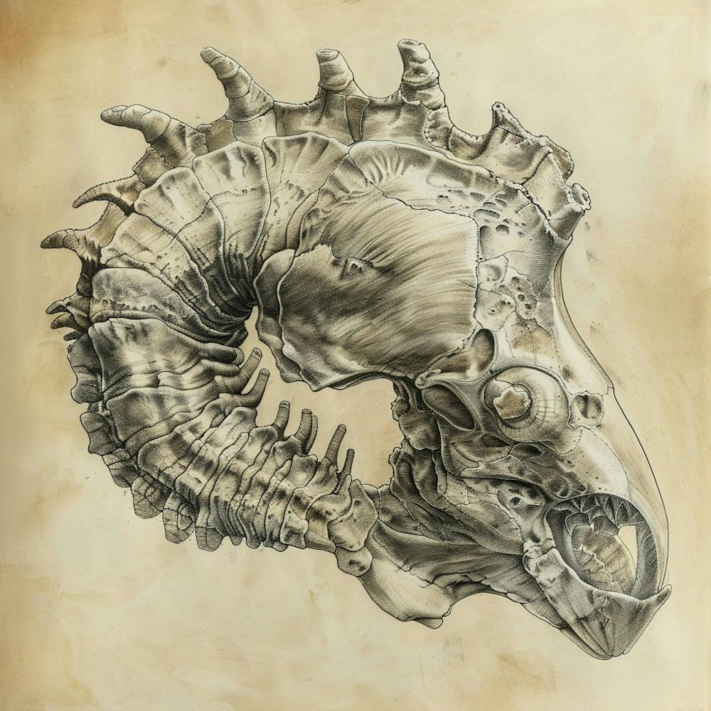 Fantasy Skull Of A Ram