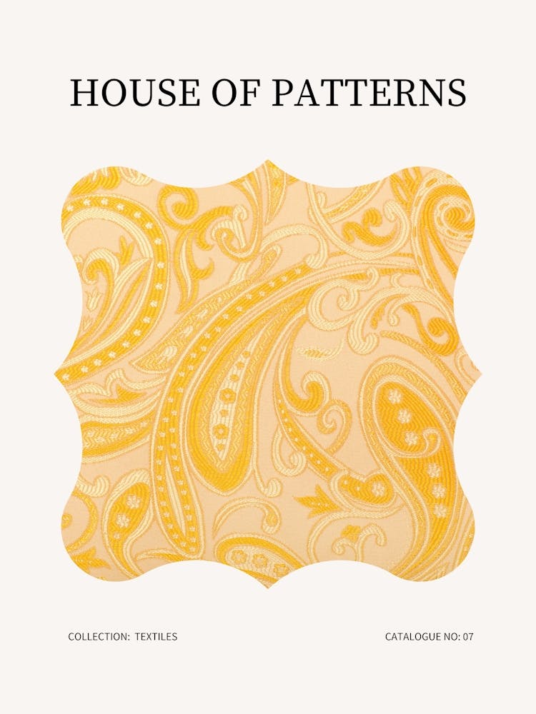 Textile Pattern Poster 7