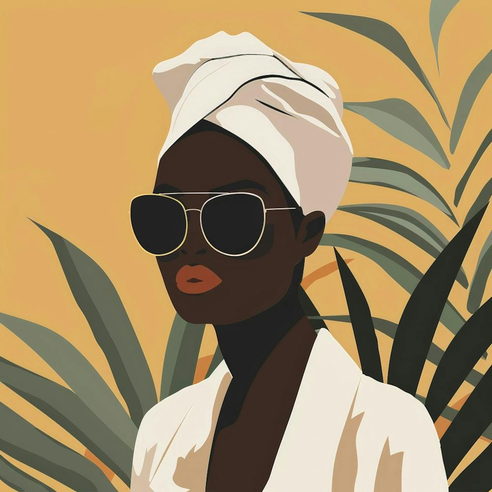 African Woman In Sunglasses 3