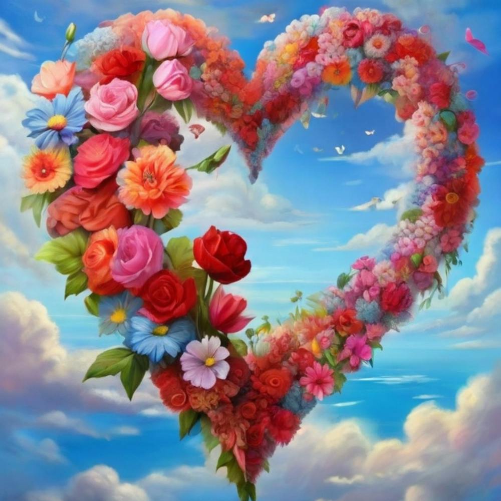Heart of roses 1